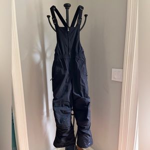 Black Lands End Squall Bib Snow pants 12